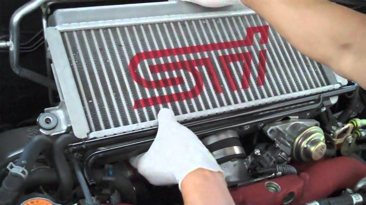 Tutorial Install an intercooler on a 2006 Subaru WRX STi