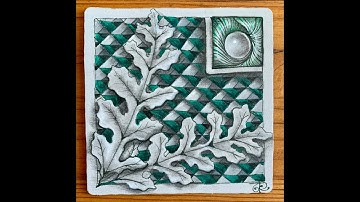 Sampson by Zentangle® tangle tutorial with Annie Reiser, CZT