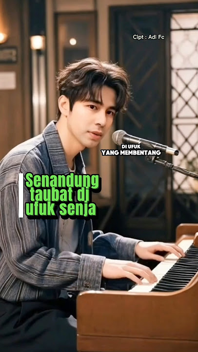 Senandung taubat di ufuk senja,lagu pop Melayu,sangat menyentuh hati