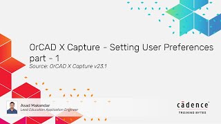 How to Access the Preferences Menu in the OrCAD X Capture   1