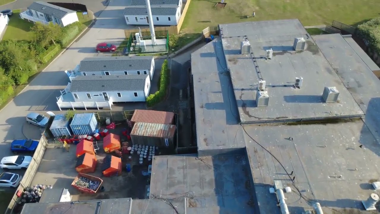 Reighton sands holiday park. Haven. #droneflight