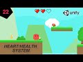 Unity HEART/HEALTH SYSTEM - 2D Platformer