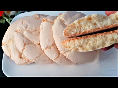 3 ingredients :Flour, Sugar, Eggs  and Delicious Cookies are ready