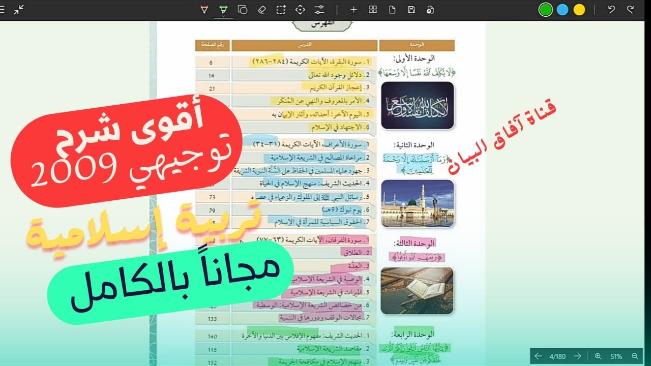 شرح الفصل الثاني مجانا / توجيهي 2009