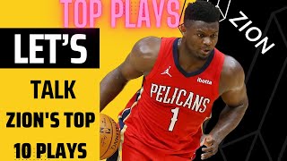 ZION WILLIAMSON TOP 10 PLAYS THUS FAR / THE ODDS FATHER