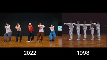 'Ditto'「 NewJeans 」2022 & 1998 Choreography Comparison