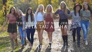 Zeta Tau Alpha - TCNJ Fall 2016 Recruitment Video