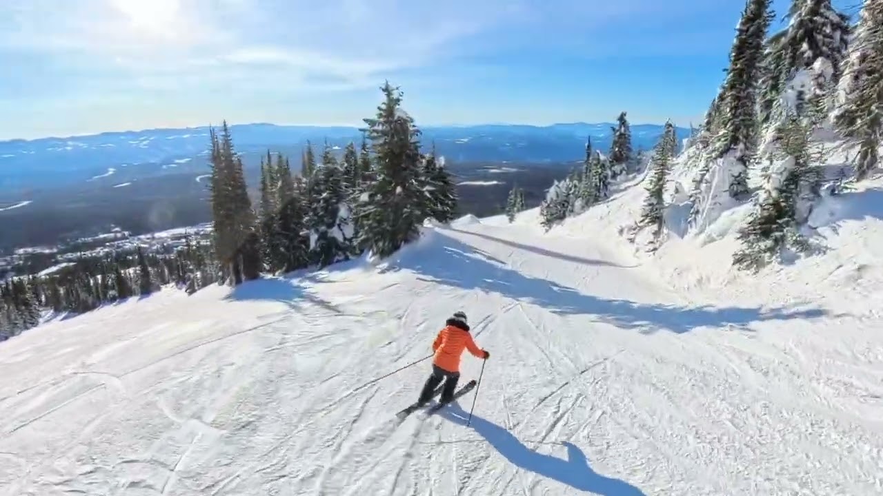 Summit To Village-Ruth@Big White Ski Resort January 2025