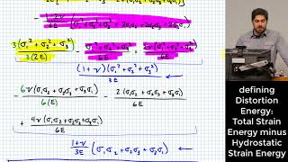 Distortion Energy Static Failure Criterion; Von Mises Stress