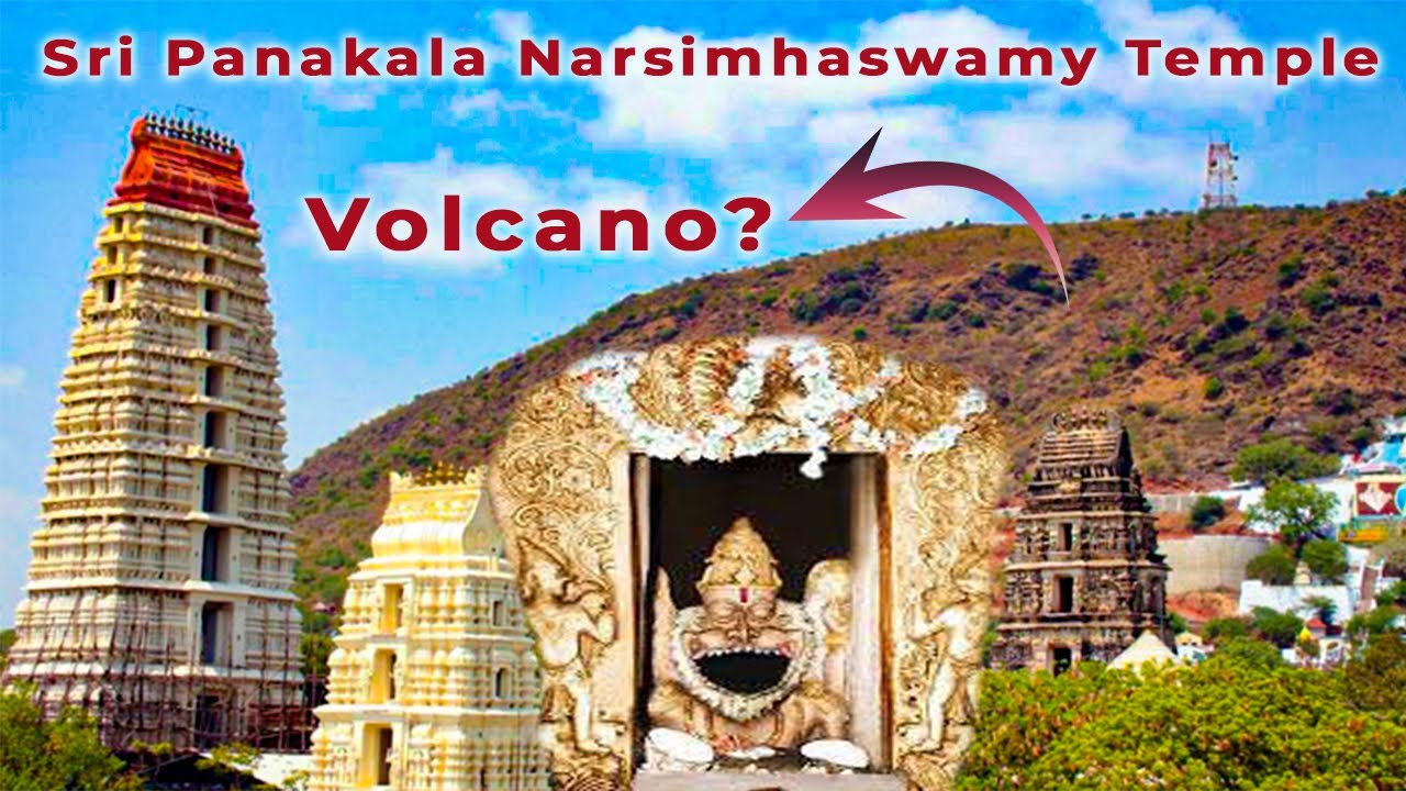 Volcano in Panakaala Narasimha Swamy Temple ? Mangalagiri Gandalayam ...
