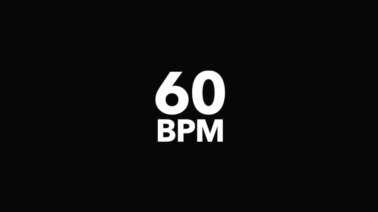 60 BPM Metronome Flash YouTube