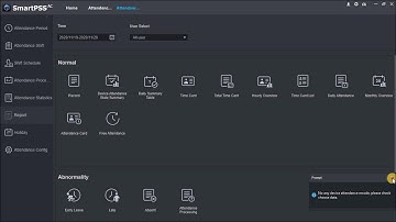 SmartPSS-AC Attendance Reporting  | Urdu | Hindi