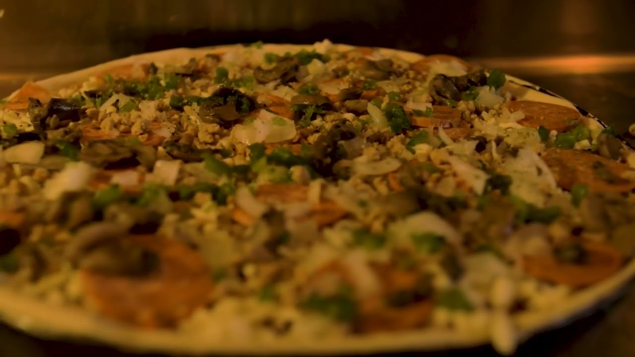 pizza commercial for JoyStix pizza