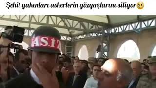 Şehit Yakınları Askerlerin Göz Yaşını Siliyor..🇹🇷