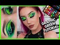 GRAPHIC GREEN EYESHADOW TUTORIAL | XL CARNIVAL PRO | MAKEMEUPMISSA