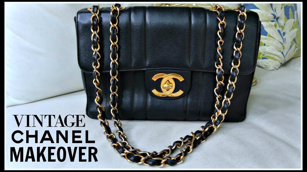 VINTAGE CHANEL MAKEOVER  LEATHER SURGEONS REVIEW 