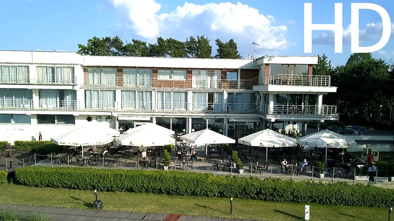 Hotel Marina Diana - Zalew Zegrzyński Białobrzegi z drona.