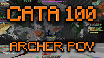 Hitting CATA 100 | M7 Archer POV | Hypixel Skyblock