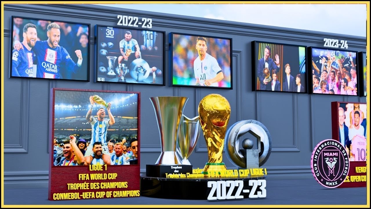 Lionel Messi: All Trophies List 🏆 Year by Year ⚽