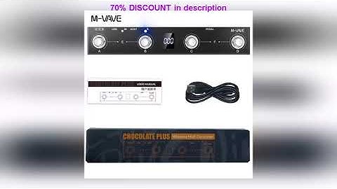 Why Everyone’s Talking About This Product! M-VAVE CHOCOLATE PLUS MIDI Bluetooth controller,Pedal f