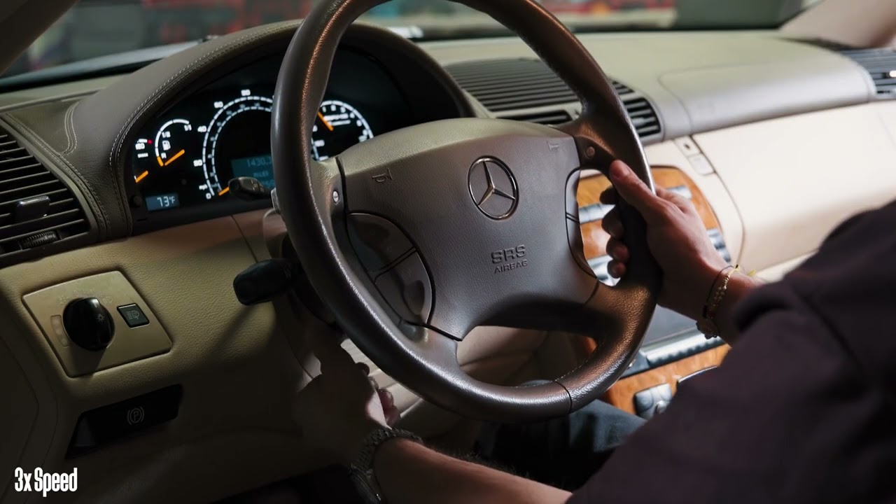 Benz Barn CL55 features and start