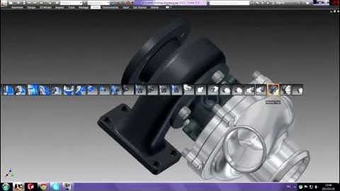 inventor drawing turbo