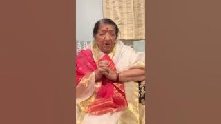 Deepavali Wishes By Lata ji. 20th OCT 2017