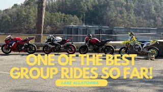 AMAZING GROUP RIDE TO A LAKE WITH A CITY UNDERNEATH IT!!!!!!