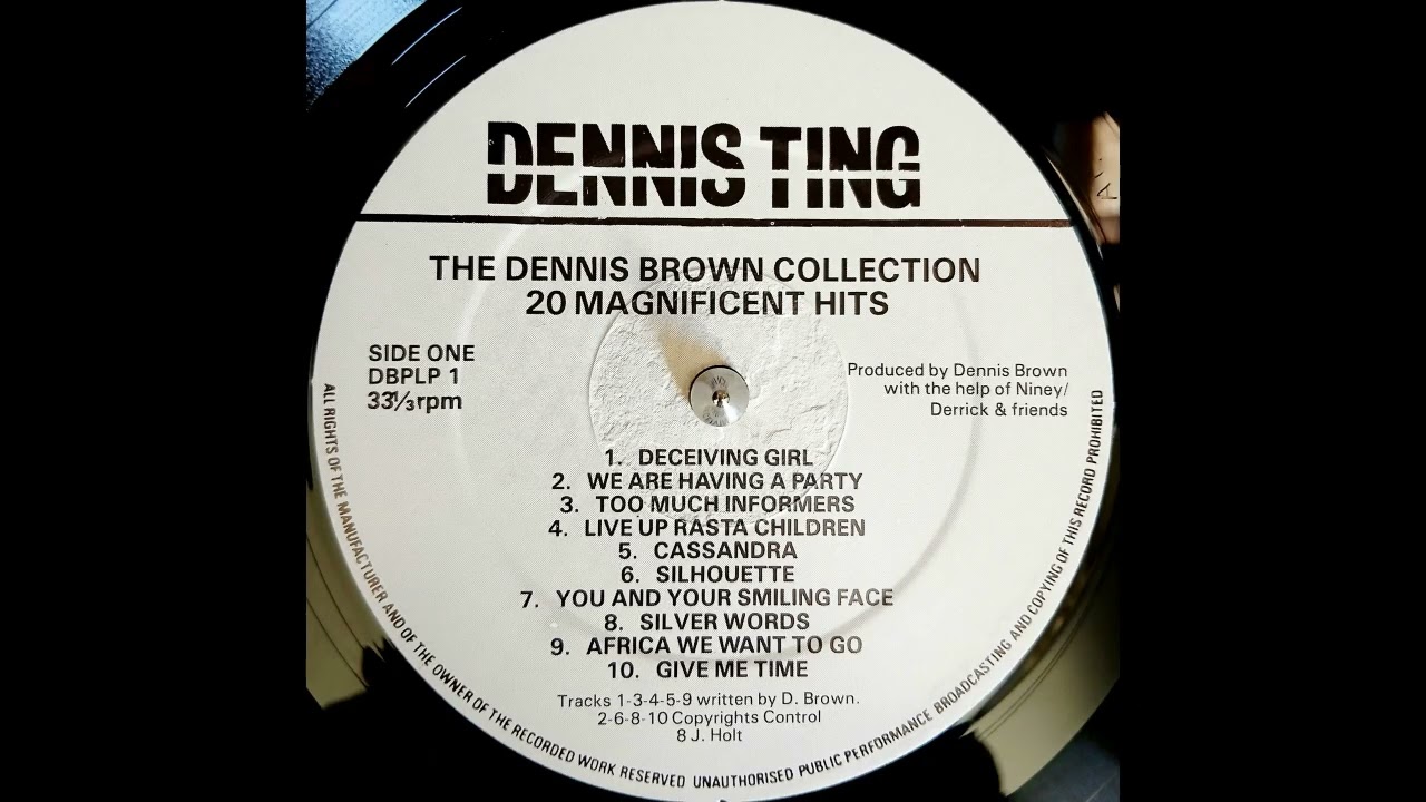 DENNIS BROWN - You And Your Smiling Face - YouTube