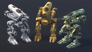 Famous Robot-3 v1.1 demo in Unity Wealth