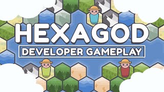 A Minimalist Roguelike Village Builder - Hexagod Developer Gameplay