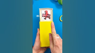 New Paper Craft Trick with Pink Soldier by Squid Game ⛔️#squidgame #squidgame2 #trick #papercraft