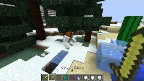 Minecraft Mod Showcase - MUTANT SNOW GOLEMS