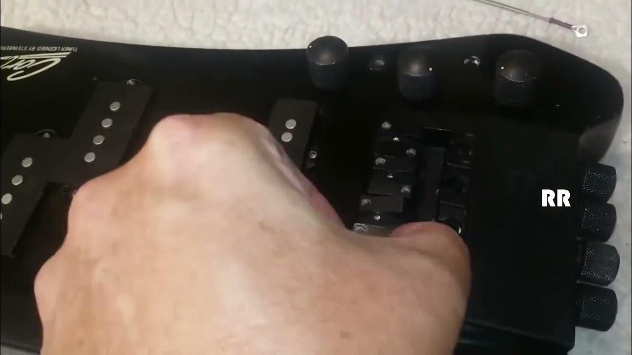 How the intonation works on a Steinberger licensed Bass Bridge Cort Space Bass YouTube