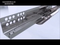 Quadro V6 with Push to open drawer runners for wooden drawers Quadro V6 with Push to open drawer runners for wooden drawers