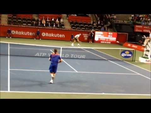 楽天ジャパンオープン2013　ＱＦ　Ｊ．Ｍデルポトロ ＶＳ Ａ．ドルゴポロフ