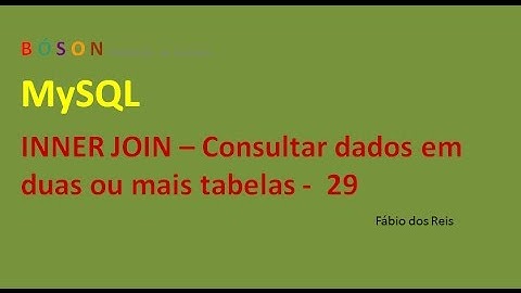 MySQL - INNER JOIN - Consultar dados em duas ou mais Tabelas - 29
