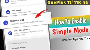 OnePlus 11 Tips Tricks And Hidden Features