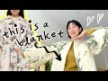 THRIFT FLIP // I&#39;m making a blanket coat (the best thus far) | WITHWENDY