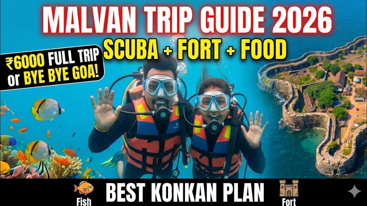Malvan Beach Trip  2026| Scuba Diving, Stay, Food & Budget