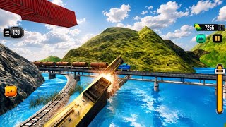 Train Jump Simulator 2026 | Impossible Train Stunt Game | Extreme Train Crash & Jump Challenge screenshot 3