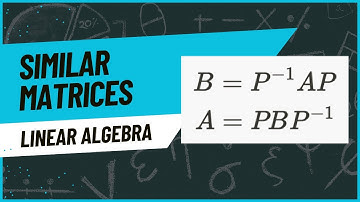 Similar Matrices Linear Algebra Explained