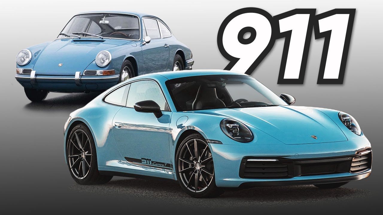КАК МЕНЯЛСЯ ПОРШЕ 911. Evolution of the Porsche 911(Relax version ...