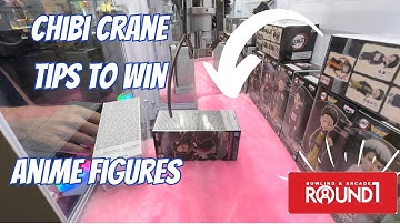 Tips to winning on chibi crane mini claw machines at Round1