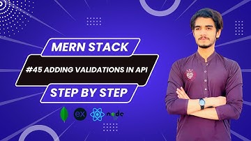Adding validation in API using express validator | Node.js | Complete MERN Course in hindi #45
