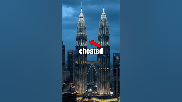 These buildings FAKED being the worlds tallest 🤯 #building #architecture #viral