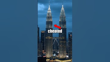 These buildings FAKED being the worlds tallest 🤯 #building #architecture #viral