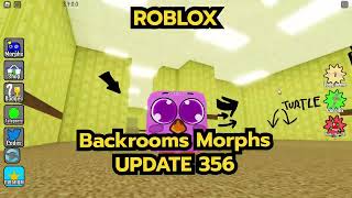 Backrooms Morphs Update 356 อยู่ตรงไหน | พี่โย​ roblox #roblox #โรบอก #skibiditoilet