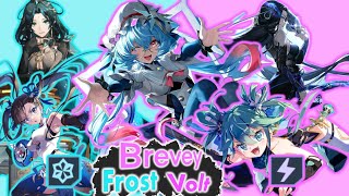 Brevey Volt-Frost Team Comp Meta Sequential Boss Stage 11 , Tower of Fantasy CN 幻塔