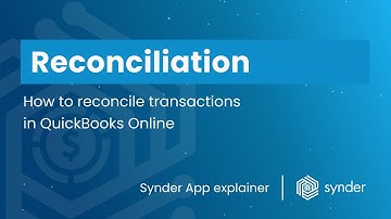 How to reconcile transactions in QuickBooks Online